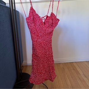 Heart Print Mini Dress❤️